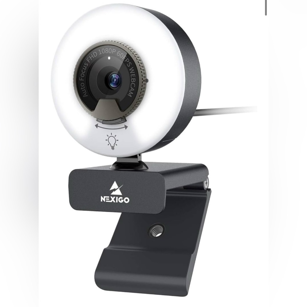 NexiGo 1080P HD Webcam with Privacy Cover